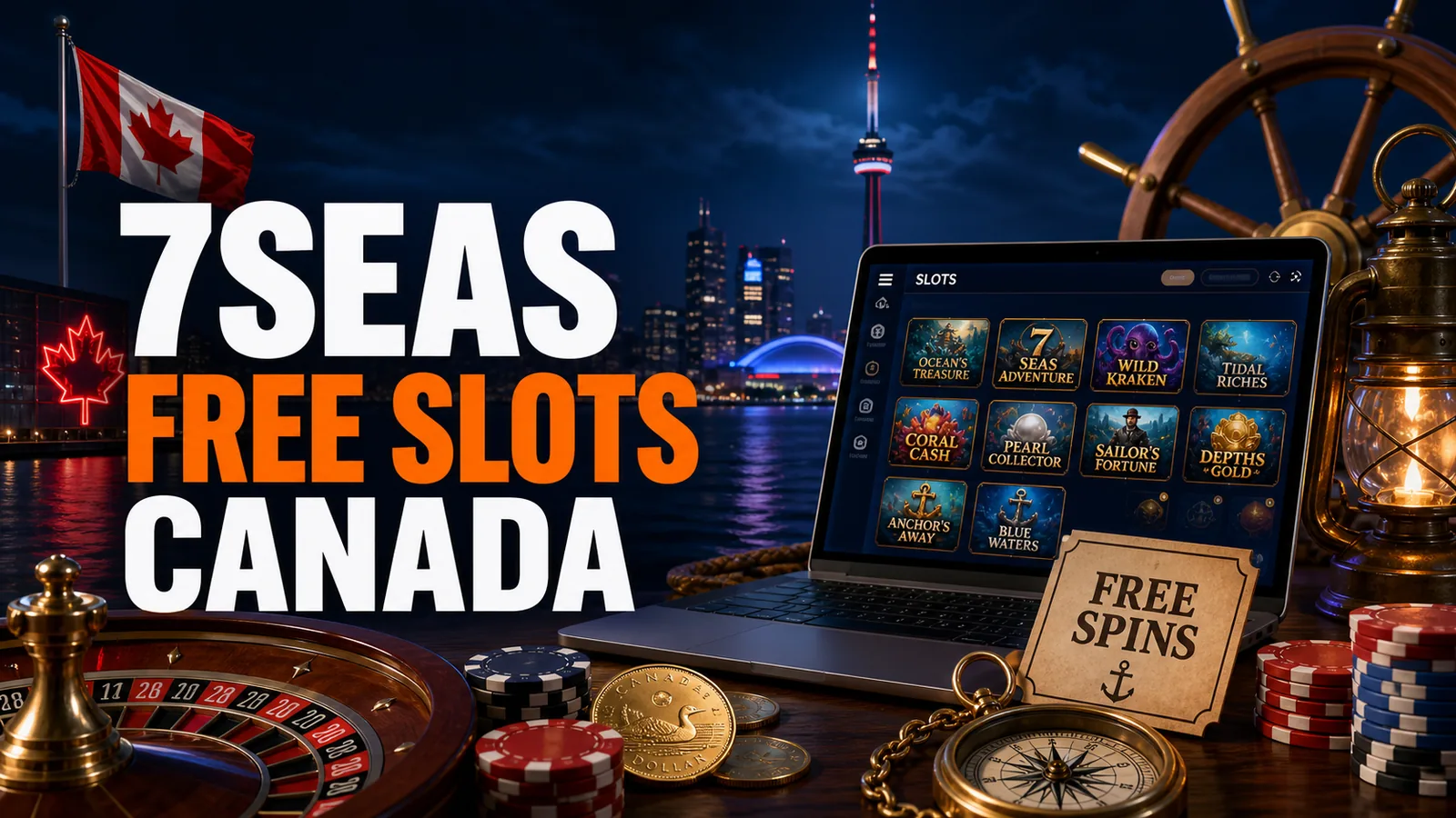 7Seas Casino Free Slots Canada content banner